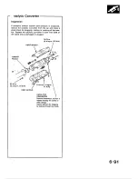 Предварительный просмотр 199 страницы Honda 1988 Civic Coupe CRX Shop Manual