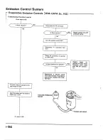 Предварительный просмотр 202 страницы Honda 1988 Civic Coupe CRX Shop Manual