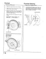 Предварительный просмотр 218 страницы Honda 1988 Civic Coupe CRX Shop Manual