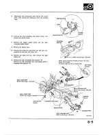 Предварительный просмотр 225 страницы Honda 1988 Civic Coupe CRX Shop Manual