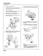 Предварительный просмотр 230 страницы Honda 1988 Civic Coupe CRX Shop Manual