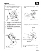 Предварительный просмотр 241 страницы Honda 1988 Civic Coupe CRX Shop Manual