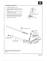 Предварительный просмотр 243 страницы Honda 1988 Civic Coupe CRX Shop Manual