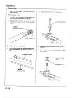 Предварительный просмотр 244 страницы Honda 1988 Civic Coupe CRX Shop Manual