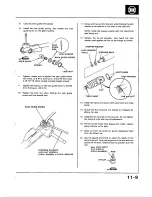 Предварительный просмотр 245 страницы Honda 1988 Civic Coupe CRX Shop Manual