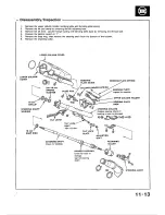 Предварительный просмотр 249 страницы Honda 1988 Civic Coupe CRX Shop Manual