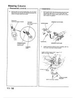 Предварительный просмотр 252 страницы Honda 1988 Civic Coupe CRX Shop Manual