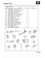 Предварительный просмотр 255 страницы Honda 1988 Civic Coupe CRX Shop Manual