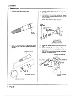 Предварительный просмотр 268 страницы Honda 1988 Civic Coupe CRX Shop Manual