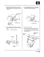 Предварительный просмотр 269 страницы Honda 1988 Civic Coupe CRX Shop Manual