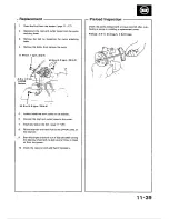 Предварительный просмотр 275 страницы Honda 1988 Civic Coupe CRX Shop Manual