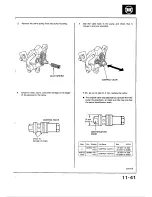 Предварительный просмотр 277 страницы Honda 1988 Civic Coupe CRX Shop Manual