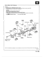 Предварительный просмотр 287 страницы Honda 1988 Civic Coupe CRX Shop Manual