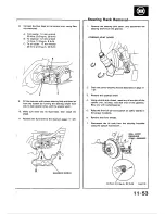 Предварительный просмотр 289 страницы Honda 1988 Civic Coupe CRX Shop Manual