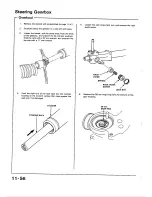 Предварительный просмотр 292 страницы Honda 1988 Civic Coupe CRX Shop Manual