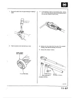 Предварительный просмотр 293 страницы Honda 1988 Civic Coupe CRX Shop Manual