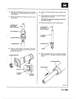 Предварительный просмотр 301 страницы Honda 1988 Civic Coupe CRX Shop Manual