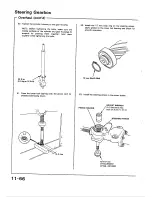 Предварительный просмотр 302 страницы Honda 1988 Civic Coupe CRX Shop Manual