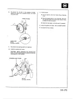 Предварительный просмотр 307 страницы Honda 1988 Civic Coupe CRX Shop Manual