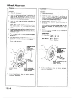 Предварительный просмотр 312 страницы Honda 1988 Civic Coupe CRX Shop Manual