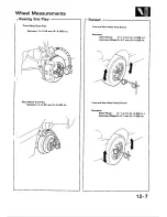 Предварительный просмотр 315 страницы Honda 1988 Civic Coupe CRX Shop Manual