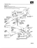 Предварительный просмотр 317 страницы Honda 1988 Civic Coupe CRX Shop Manual