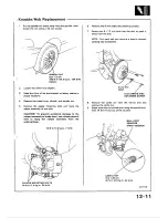 Предварительный просмотр 319 страницы Honda 1988 Civic Coupe CRX Shop Manual