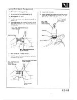 Предварительный просмотр 323 страницы Honda 1988 Civic Coupe CRX Shop Manual