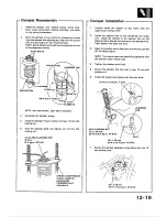 Предварительный просмотр 327 страницы Honda 1988 Civic Coupe CRX Shop Manual