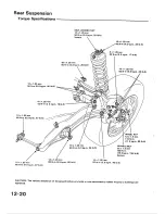 Предварительный просмотр 328 страницы Honda 1988 Civic Coupe CRX Shop Manual