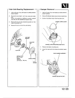 Предварительный просмотр 331 страницы Honda 1988 Civic Coupe CRX Shop Manual