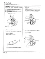 Предварительный просмотр 340 страницы Honda 1988 Civic Coupe CRX Shop Manual