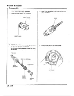 Предварительный просмотр 354 страницы Honda 1988 Civic Coupe CRX Shop Manual