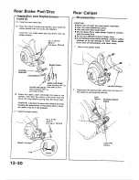 Предварительный просмотр 364 страницы Honda 1988 Civic Coupe CRX Shop Manual