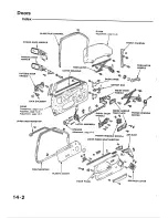 Предварительный просмотр 374 страницы Honda 1988 Civic Coupe CRX Shop Manual