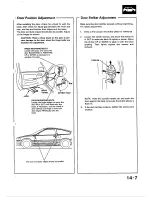 Предварительный просмотр 379 страницы Honda 1988 Civic Coupe CRX Shop Manual