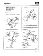 Предварительный просмотр 385 страницы Honda 1988 Civic Coupe CRX Shop Manual