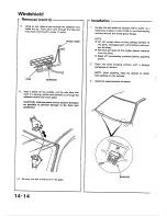 Предварительный просмотр 386 страницы Honda 1988 Civic Coupe CRX Shop Manual