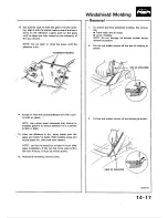 Предварительный просмотр 389 страницы Honda 1988 Civic Coupe CRX Shop Manual