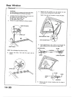 Предварительный просмотр 394 страницы Honda 1988 Civic Coupe CRX Shop Manual