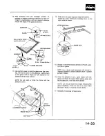 Предварительный просмотр 397 страницы Honda 1988 Civic Coupe CRX Shop Manual