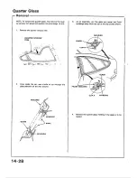 Предварительный просмотр 400 страницы Honda 1988 Civic Coupe CRX Shop Manual