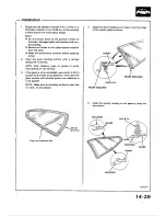 Предварительный просмотр 401 страницы Honda 1988 Civic Coupe CRX Shop Manual