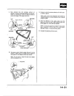 Предварительный просмотр 403 страницы Honda 1988 Civic Coupe CRX Shop Manual