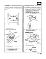 Предварительный просмотр 407 страницы Honda 1988 Civic Coupe CRX Shop Manual