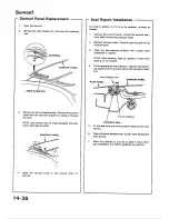 Предварительный просмотр 408 страницы Honda 1988 Civic Coupe CRX Shop Manual