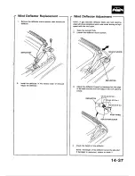 Предварительный просмотр 409 страницы Honda 1988 Civic Coupe CRX Shop Manual