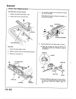 Предварительный просмотр 414 страницы Honda 1988 Civic Coupe CRX Shop Manual