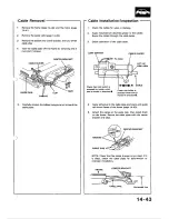 Предварительный просмотр 415 страницы Honda 1988 Civic Coupe CRX Shop Manual