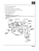 Предварительный просмотр 429 страницы Honda 1988 Civic Coupe CRX Shop Manual